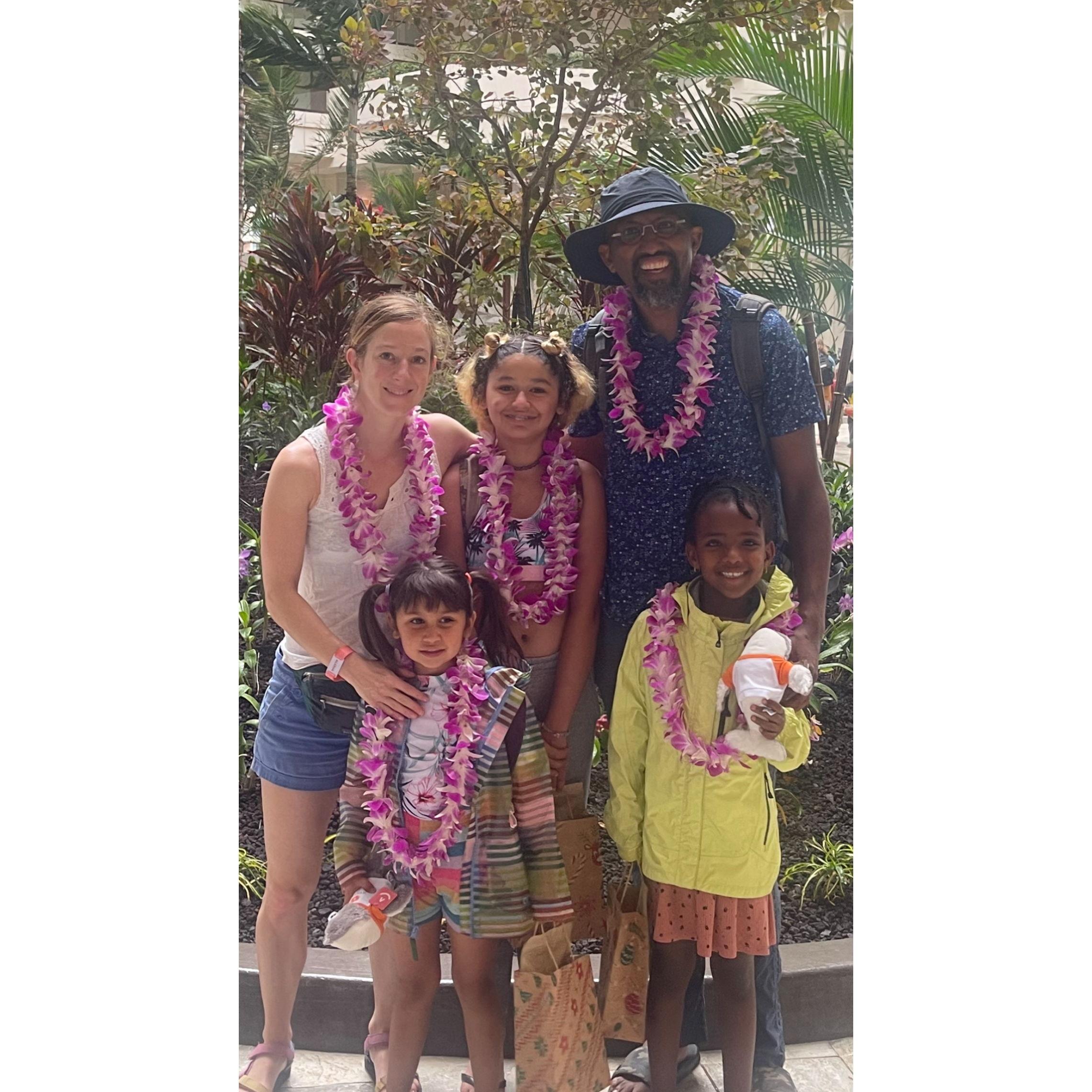 We enjoyed a trip to Hawaii in winter 2022.