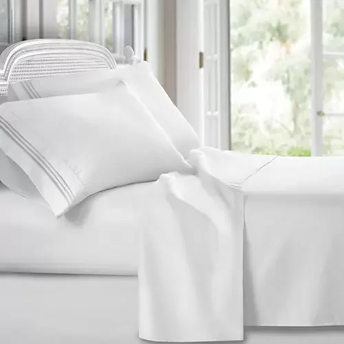 WHITE SHEET SET - KING