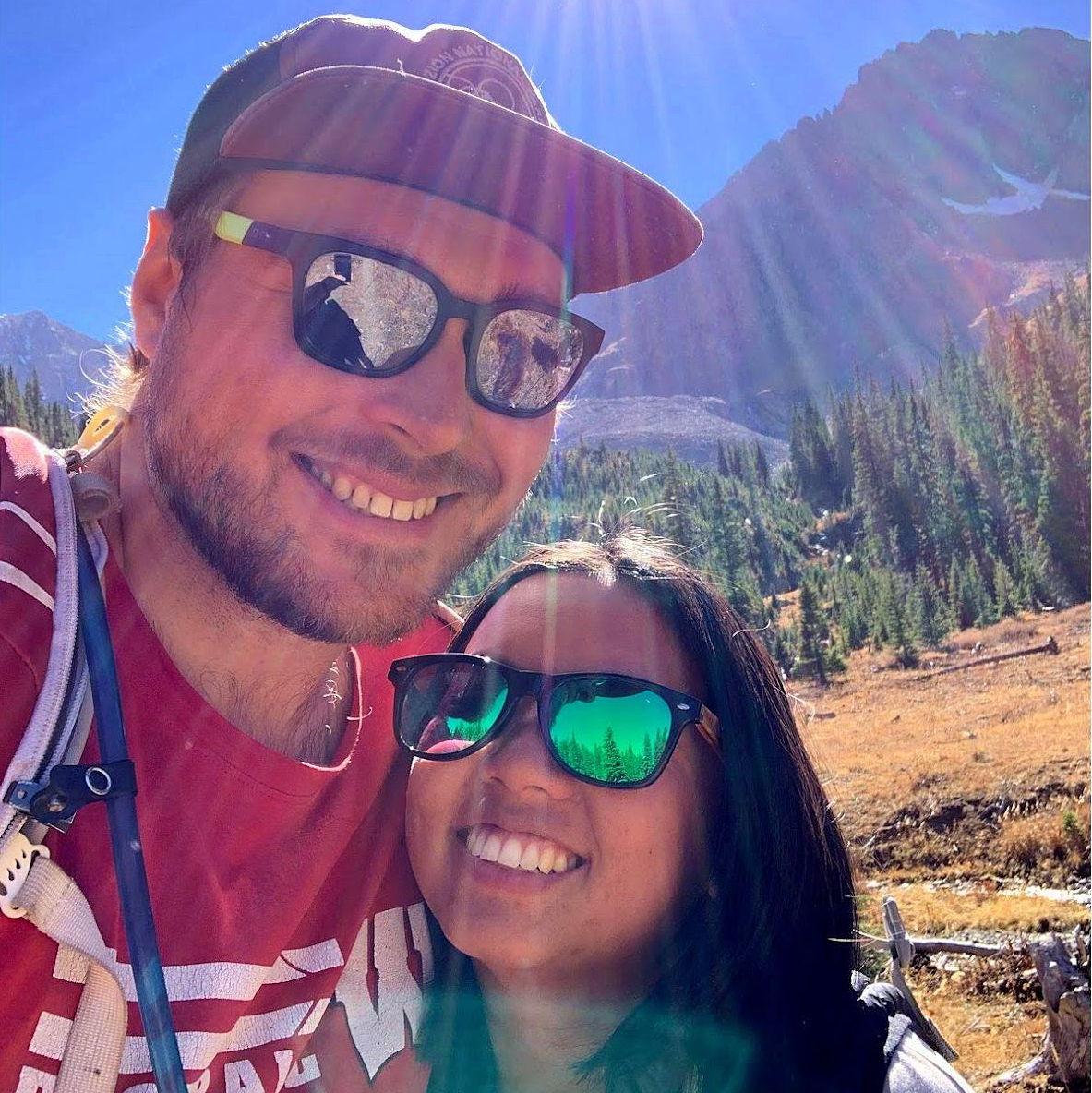 All smiles after a hike near Telluride, Colorado- October 2020