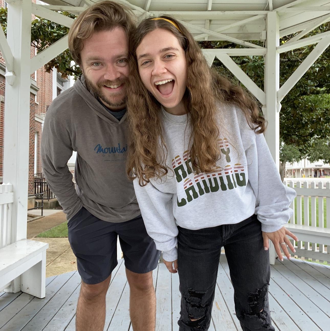 Pictured: Happy Landing groupies in Oxford, Mississippi!