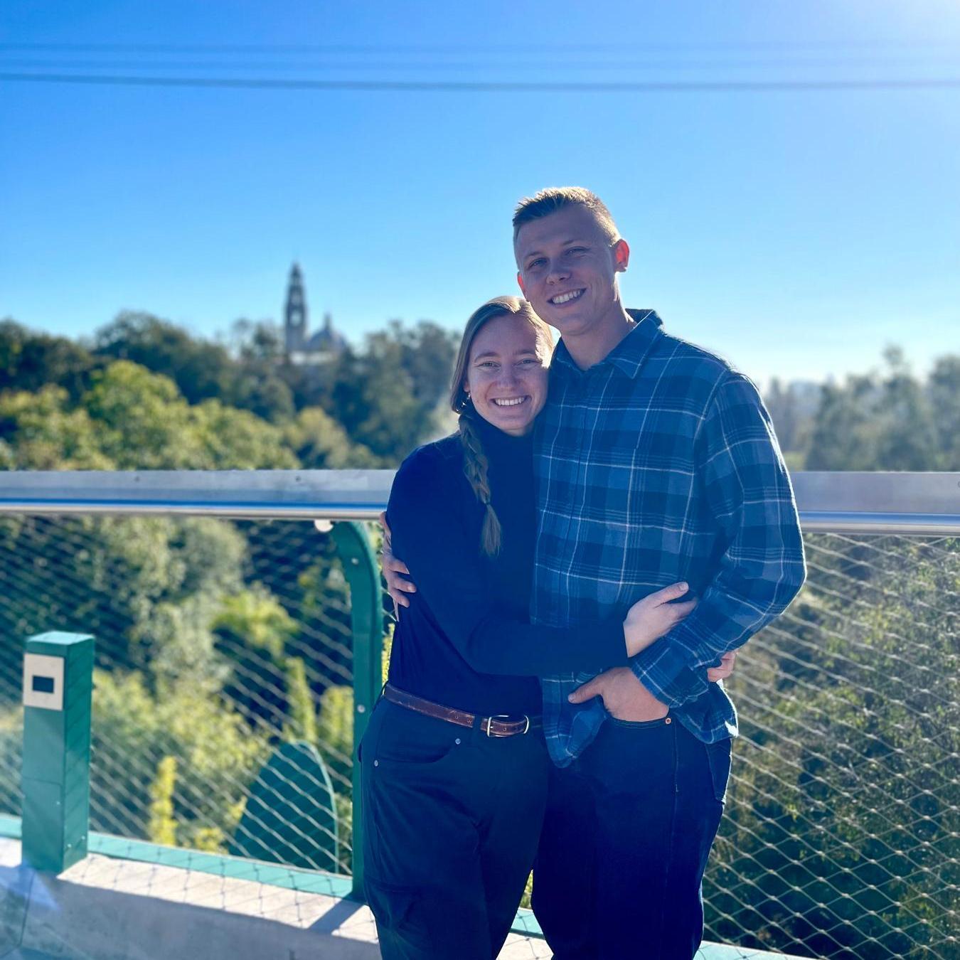 Favorite date spot: the San Diego Zoo. Favorite date activity: eating poke while watching the not-poke-fishies swim around in the aquarium.