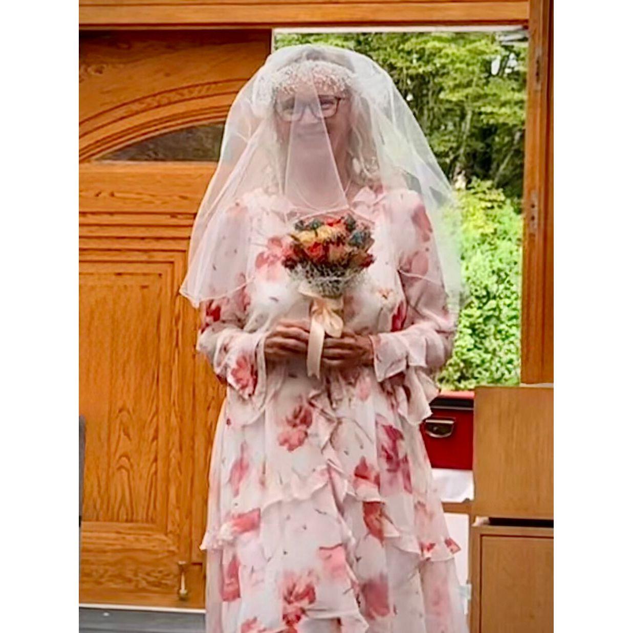 Here comes the bride!