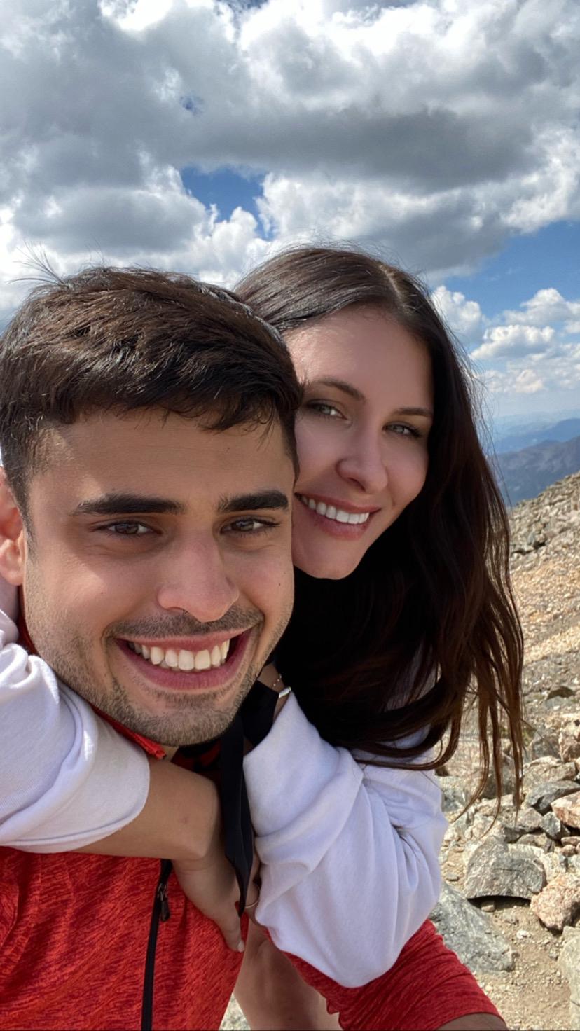 After we climbed our first 14er, La Plata!