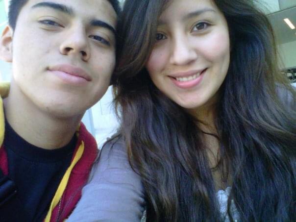 This was the second photo we took together ( April, 11, 2011).