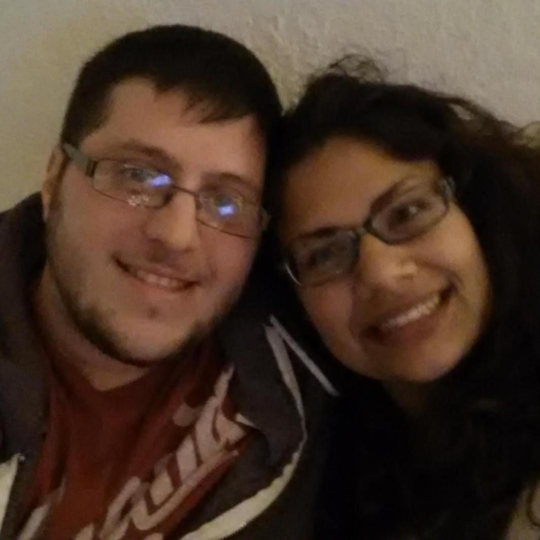 Our first photo together!