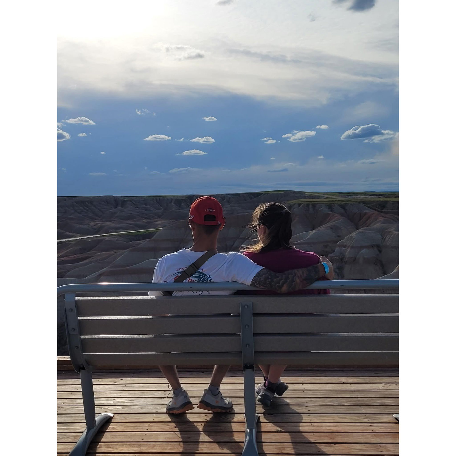 Noelle took this pic in Badlands National Park