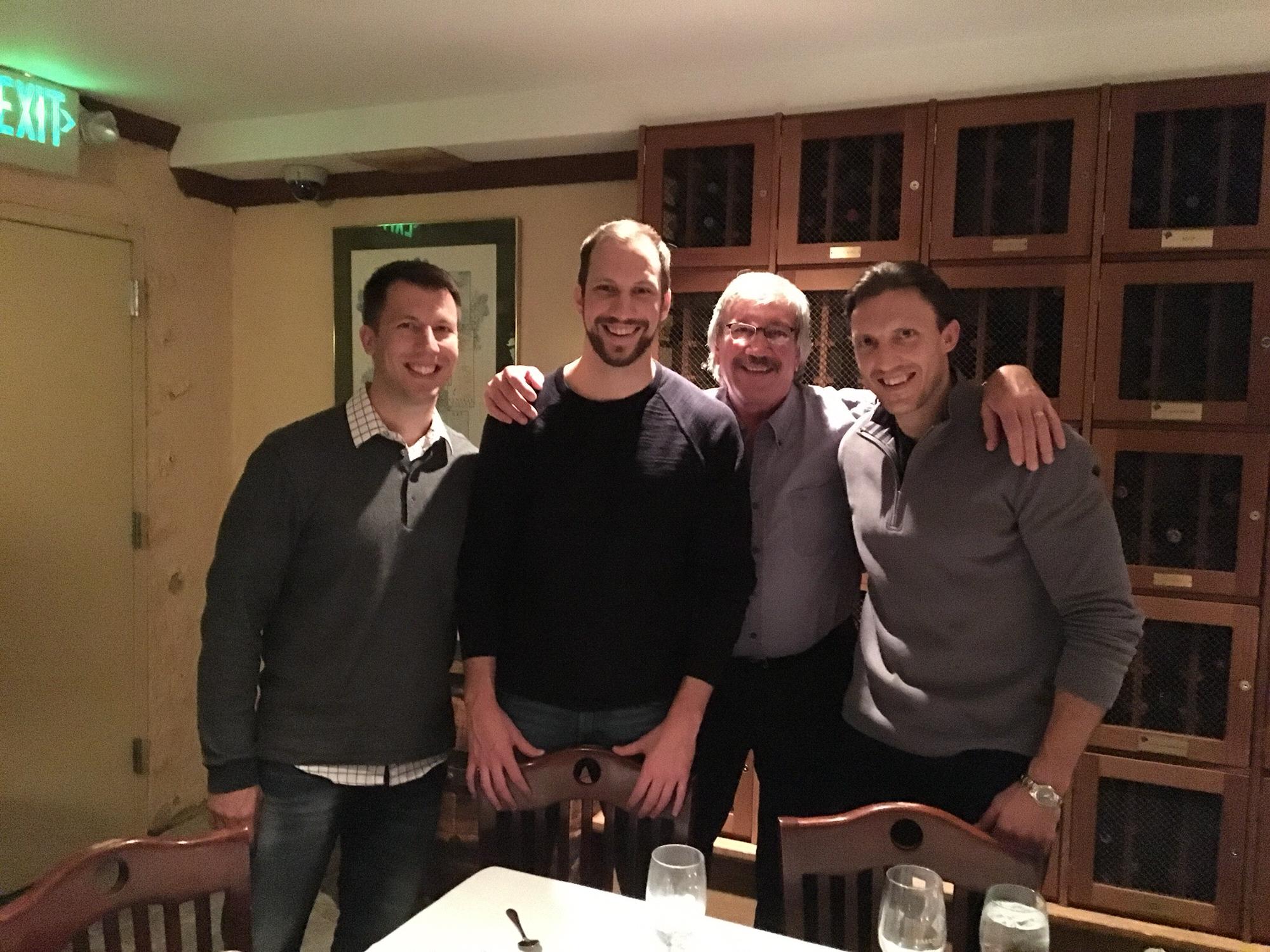 The Pavich men.