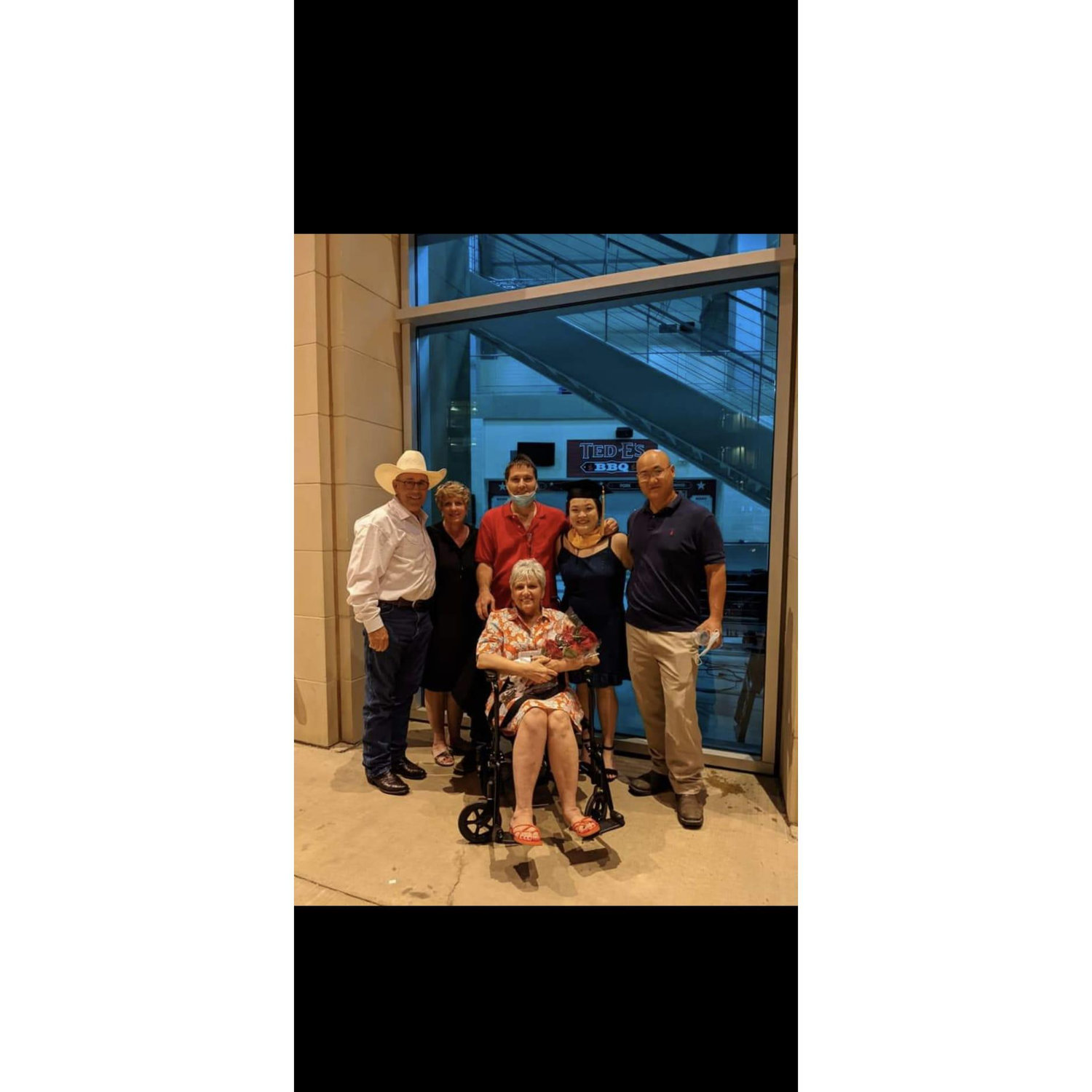 The Bryants at Annie's Graduation