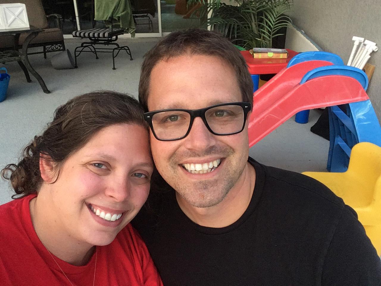 Right after she said "Yes!"