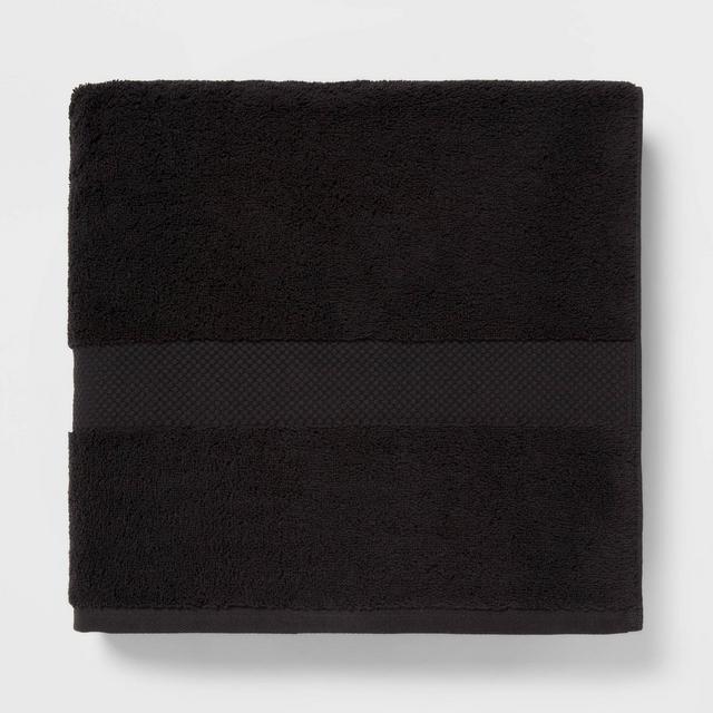 Performance Plus Bath Towel Black - Threshold™