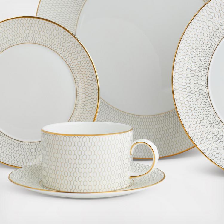 Multicolor Wedgwood 40007538 Arris 5 Piece Place Setting 