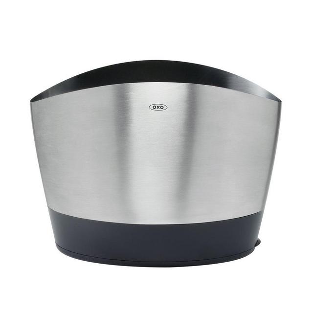 Good Grips Brushed Stainless Steel Utensil Holder