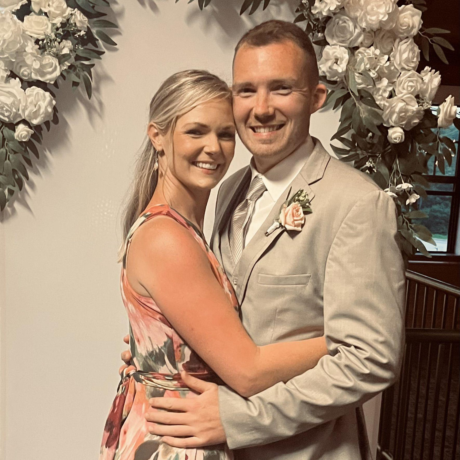 How happy we were to see Andrew's sister get married