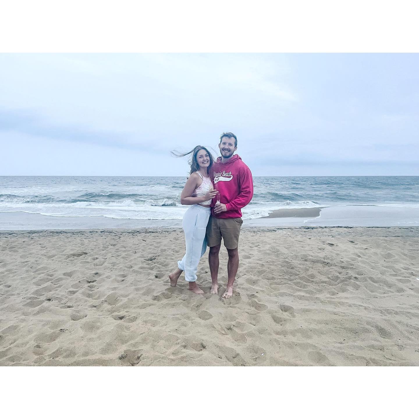 Hannah's first trip with the Frey clan - Virginia Beach, 2021