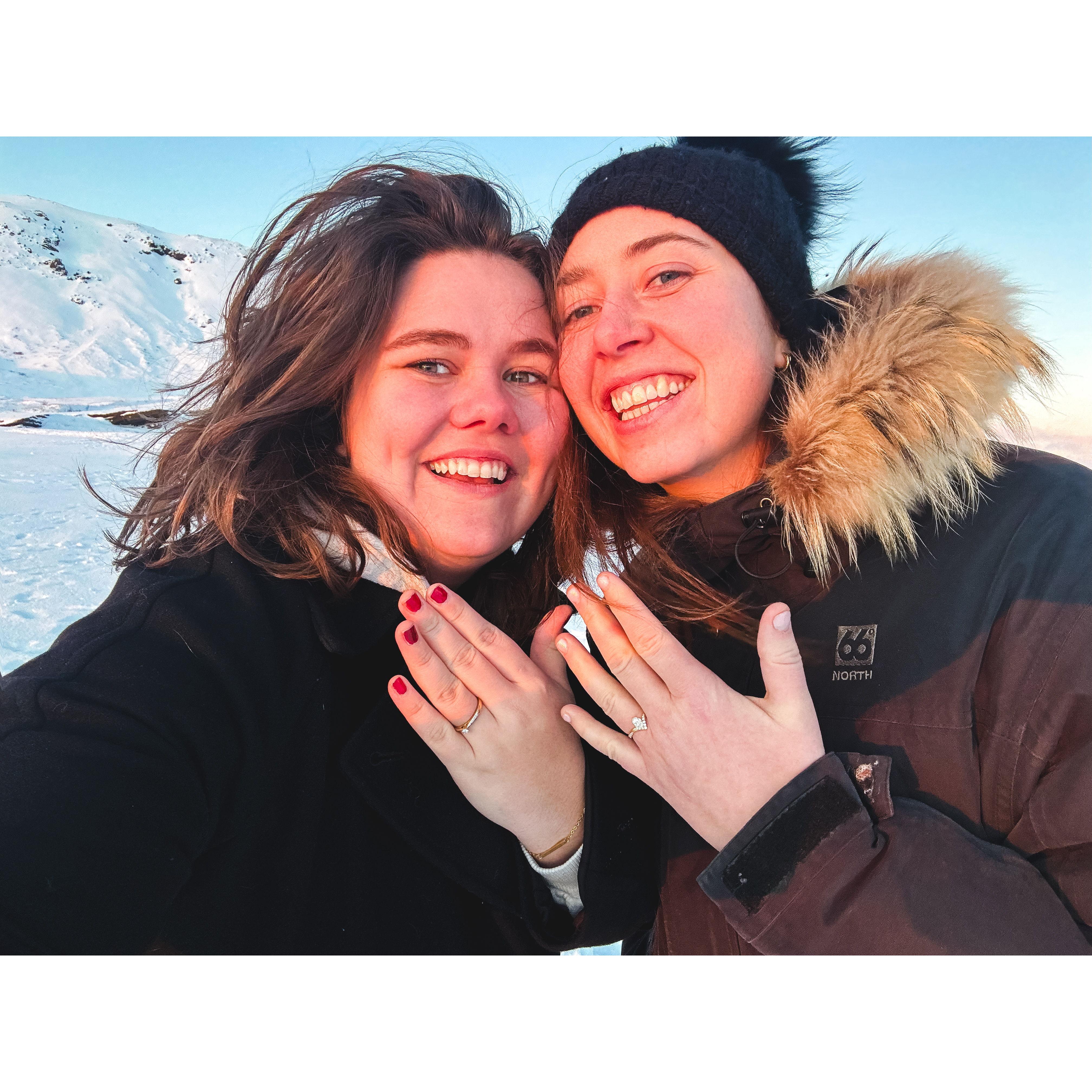 January 2025 - Double Fiancés. Winter road trip with Clara :)