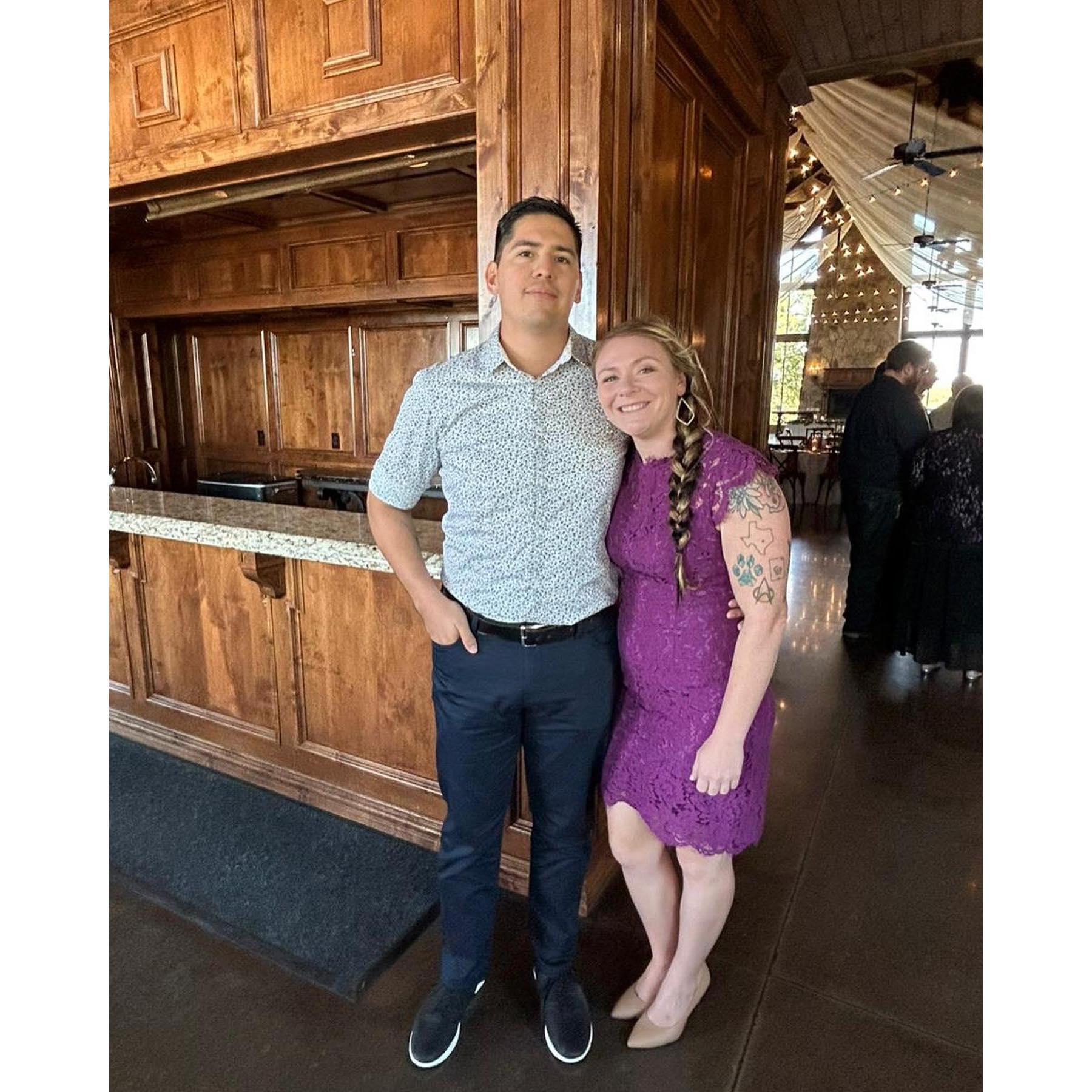 Forever wedding dates - Stephanea's college rowing friend, Dianna's, wedding.