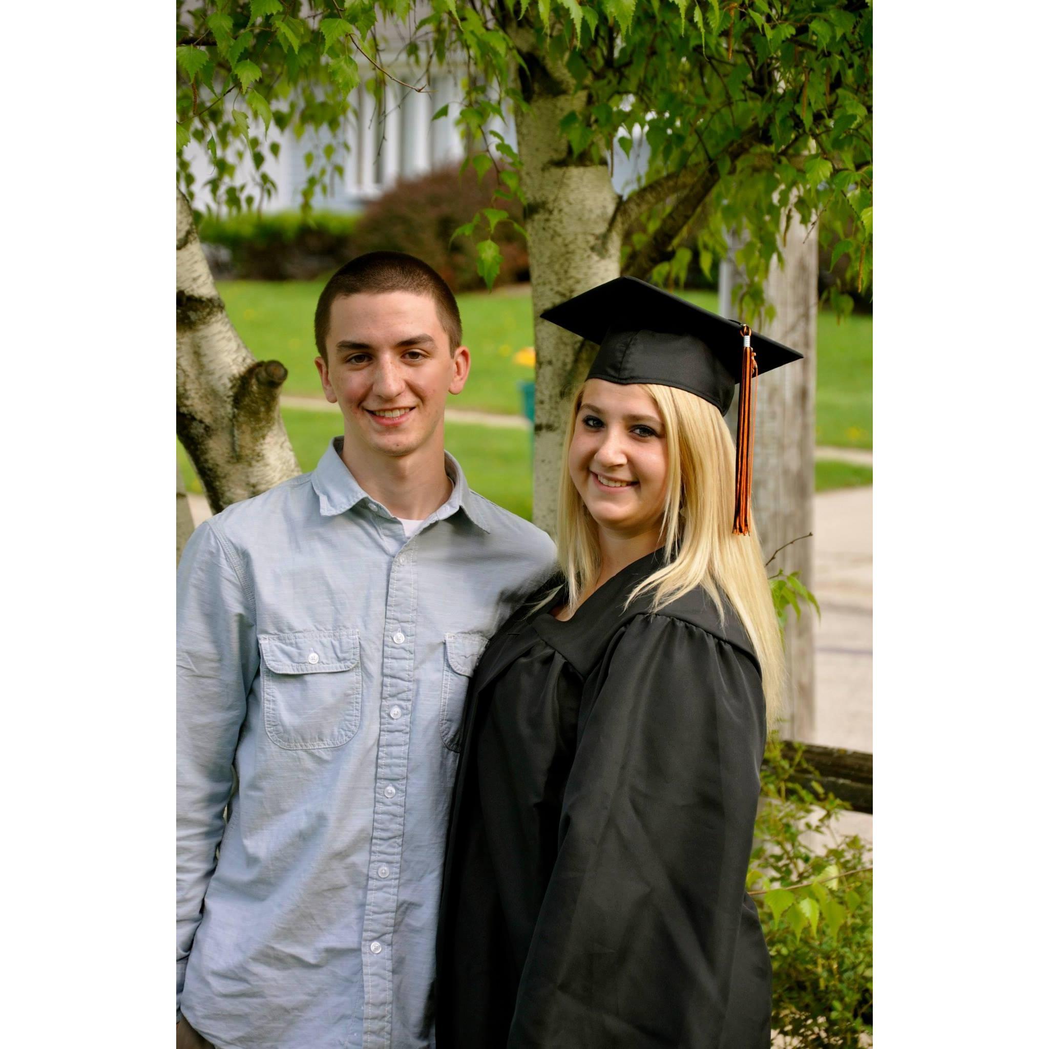 Sara graduated High School!