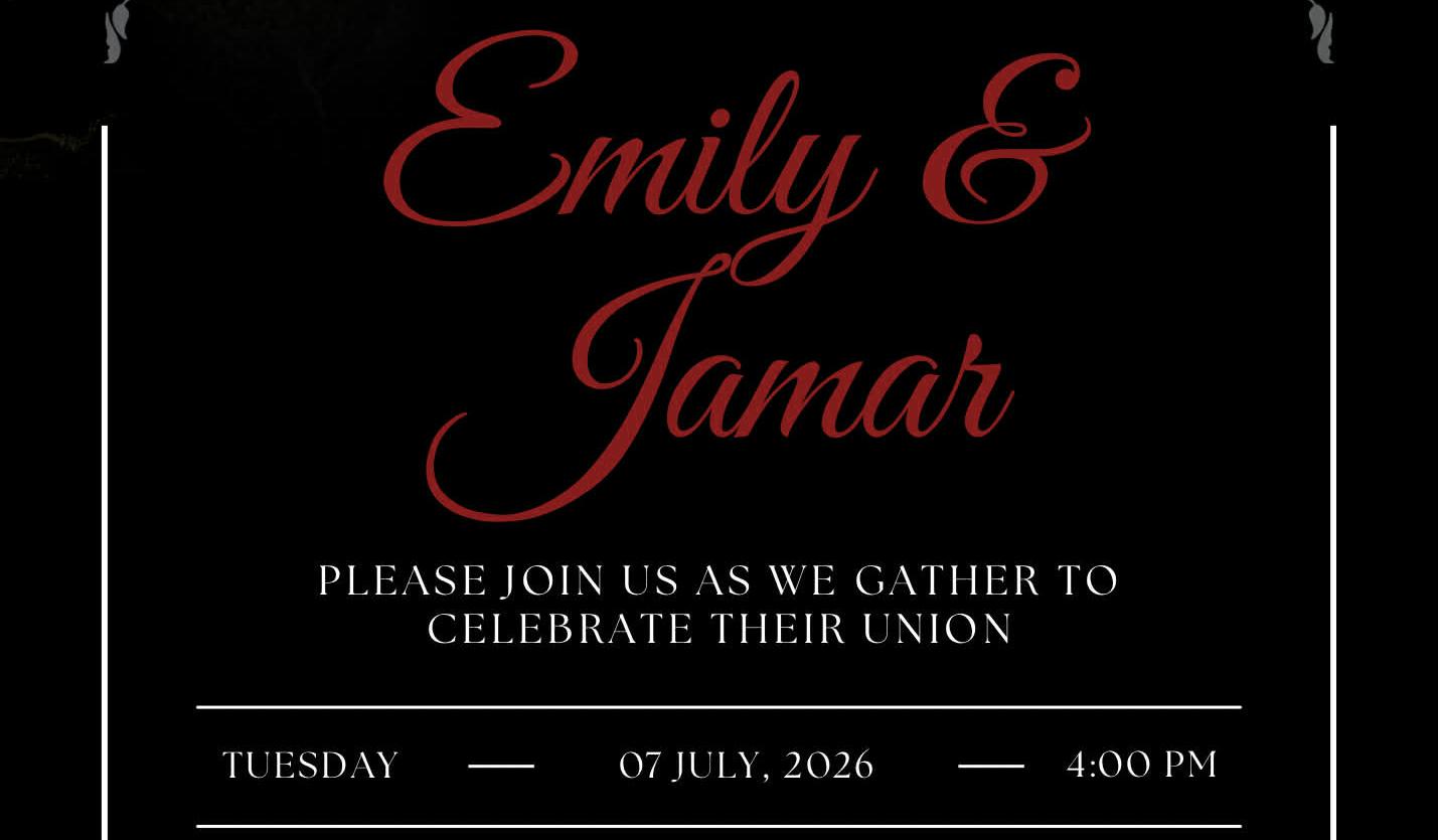 The Wedding Website of Emily Jenkins and Jamar McKee