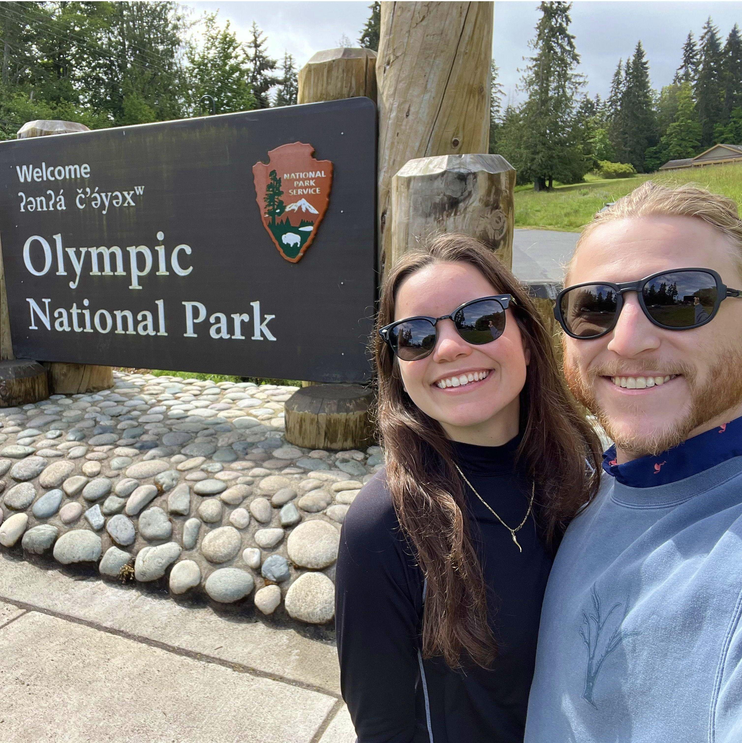 May 2024. Olympic National Park, Washington. Touring our venue!