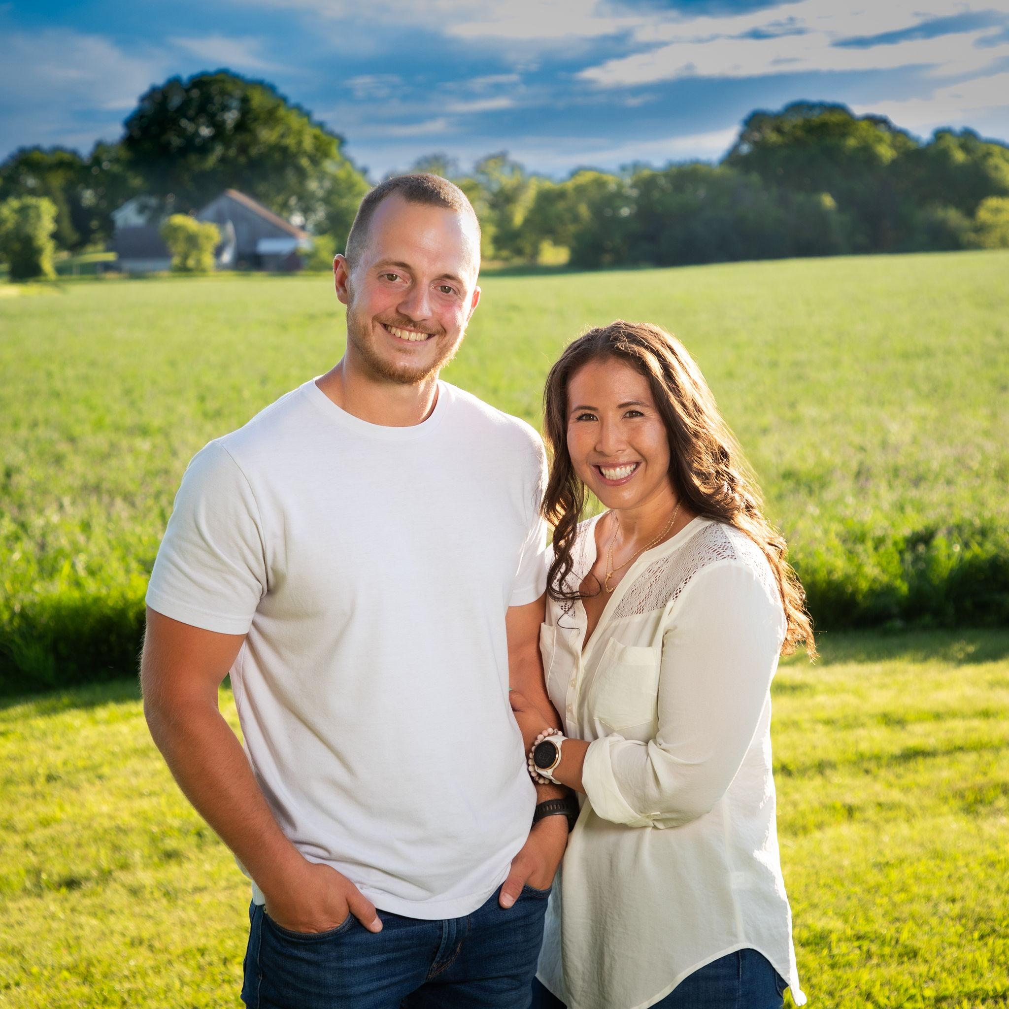 First professional photo at the Mason Family Farm.