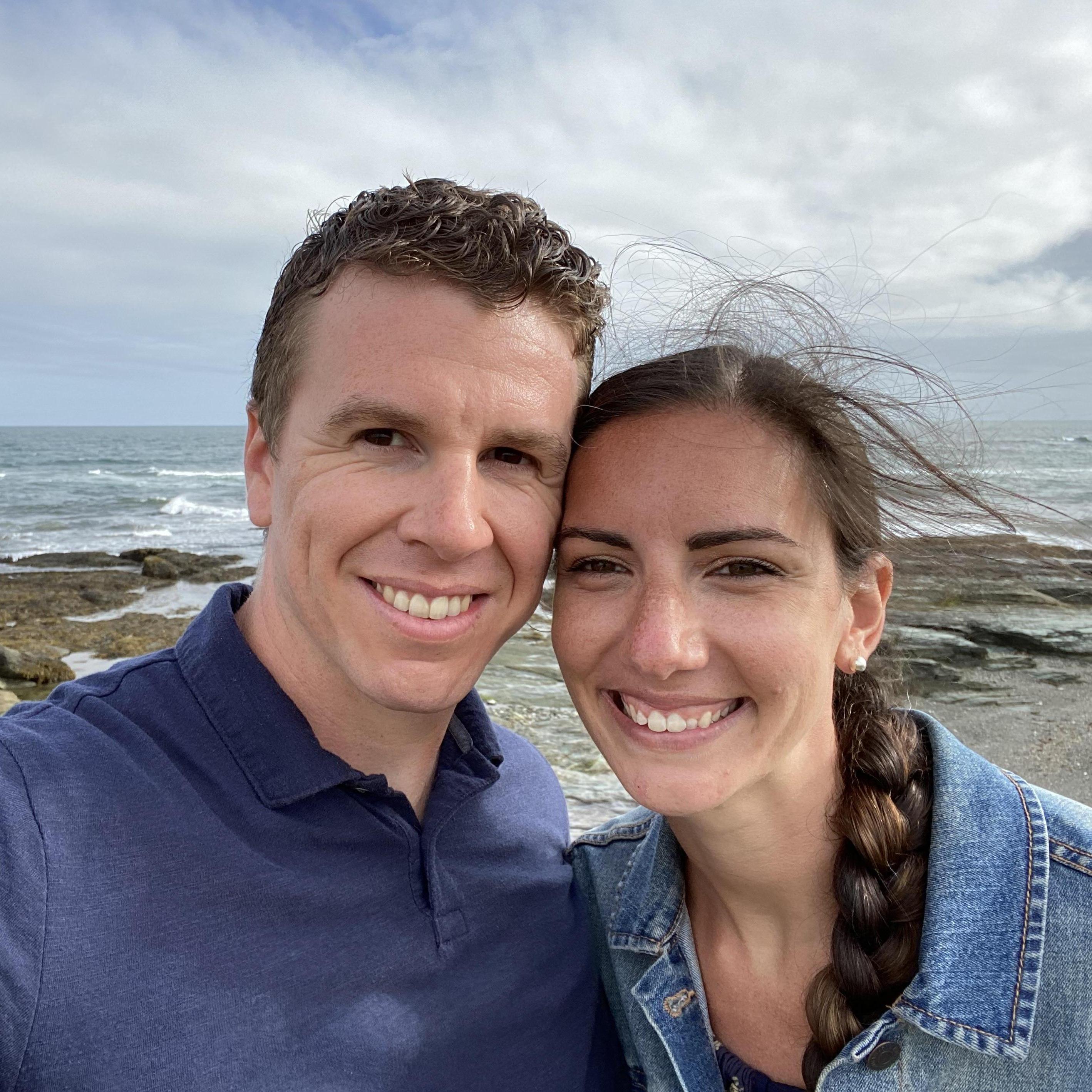Celebrating our original wedding date in Newport!