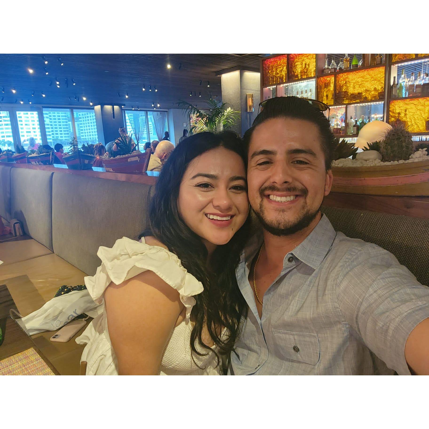 Our first Father day together hehe (inside joke)