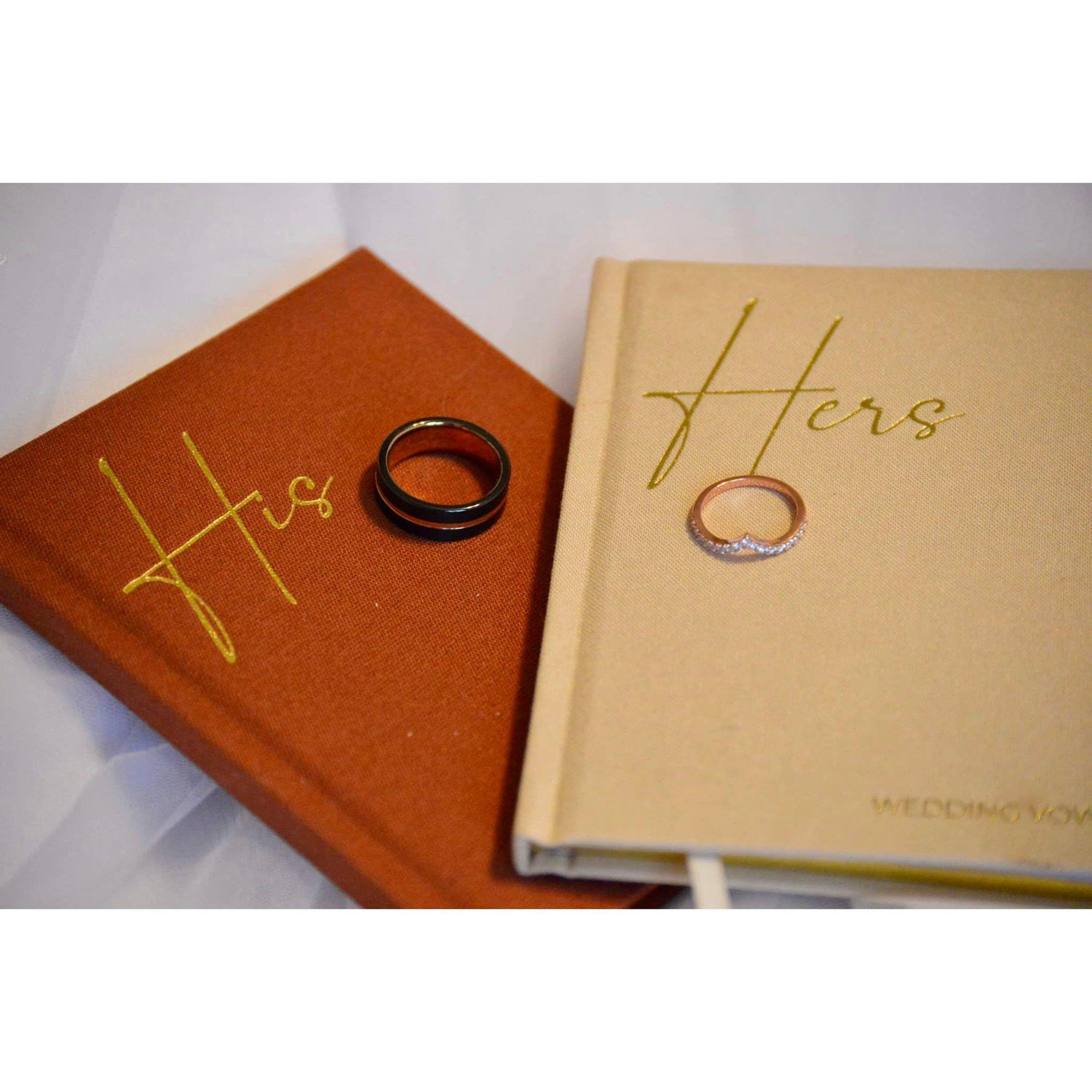 Our vow books. 11/23/23