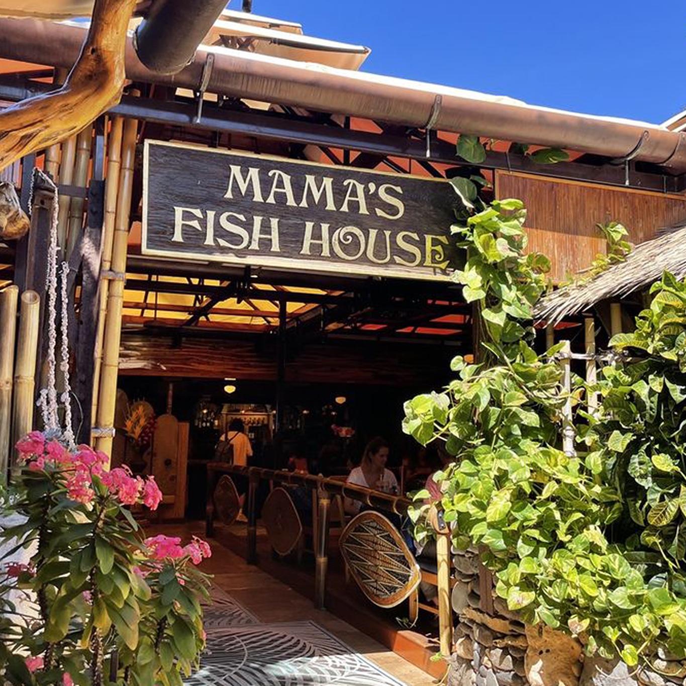 Dinner at Mama's Fish House Maui