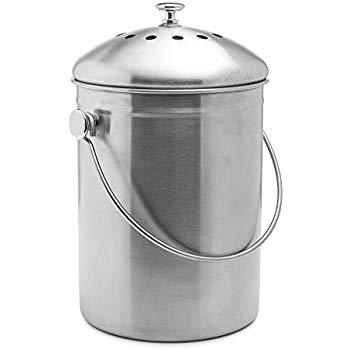 EPICA Stainless Steel Compost Bin