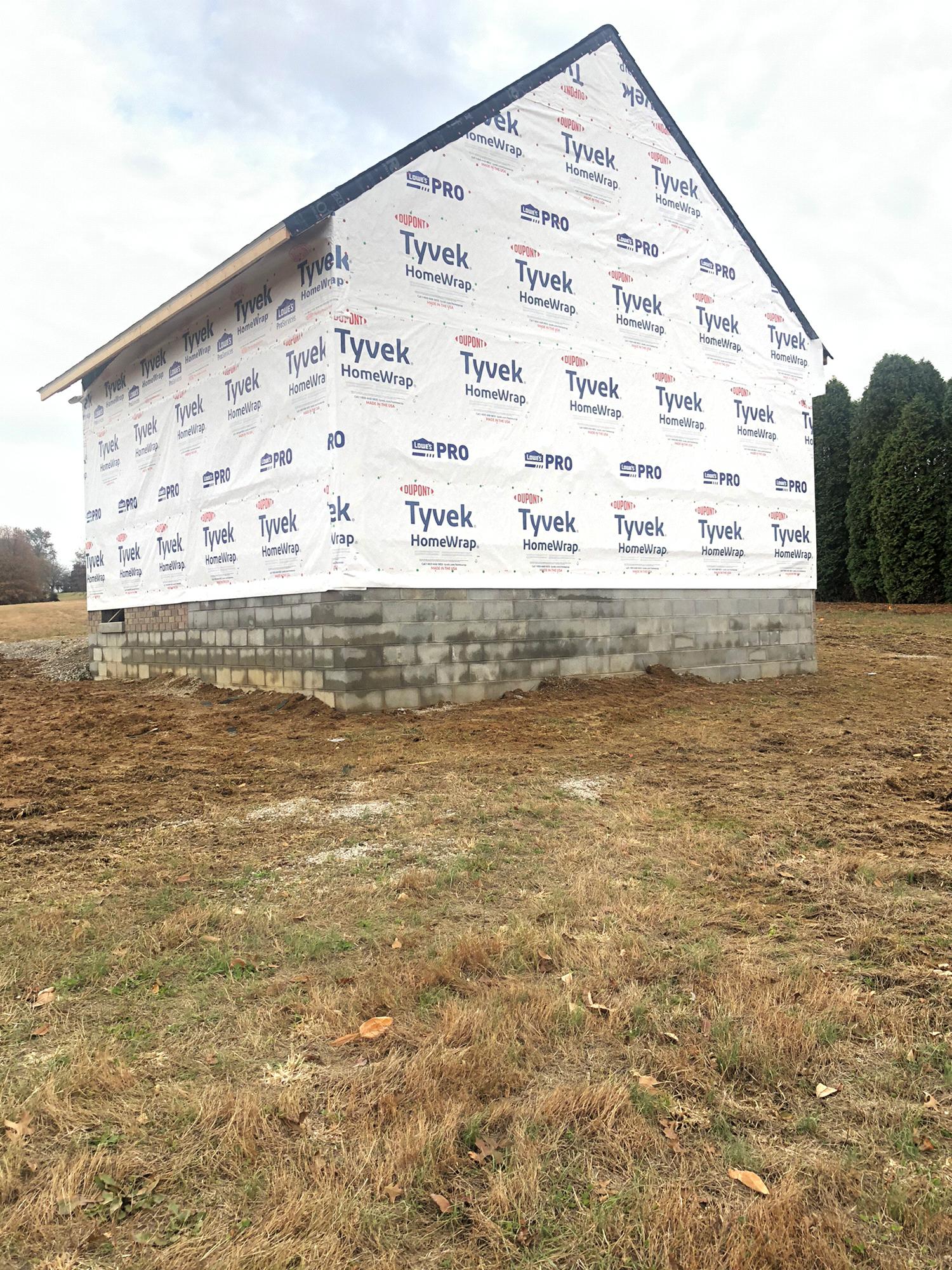 Our garage! In progress