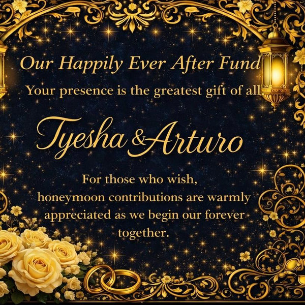 A Lifetime of Love Honeymoon Fund