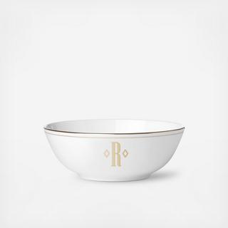 Federal Gold Block Cereal Bowl