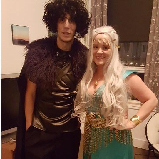 LOL! Jeff's John Snow wig was a riot!