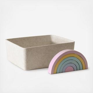 The Sculpted Large Bin, Set of 3