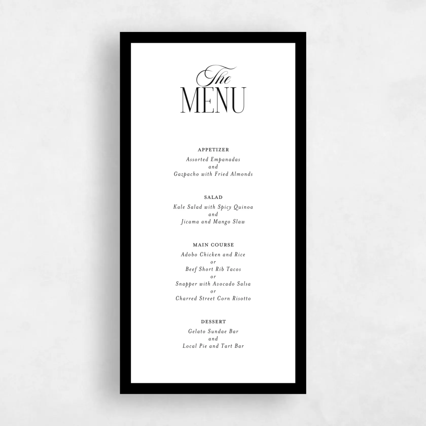 Menu - Ford Portrait preview