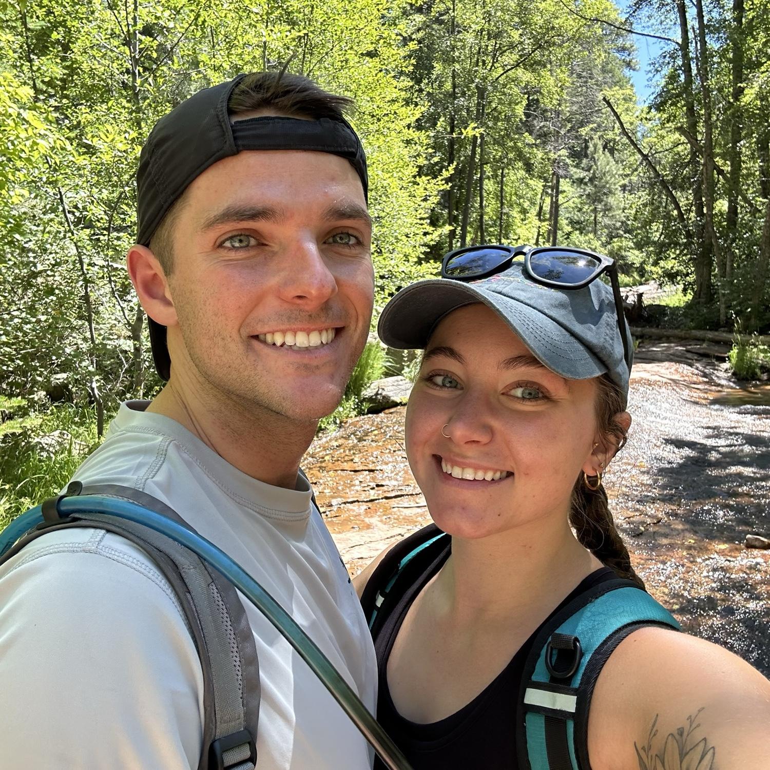 Another beautiful hike for Lexi's first birthday living in Arizona
