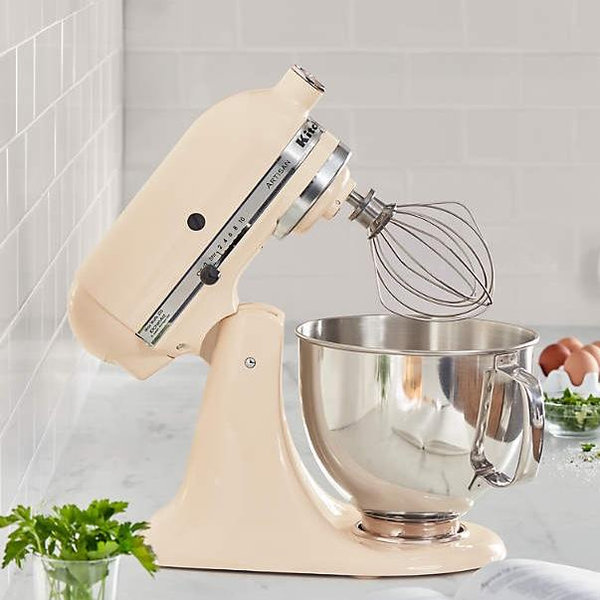 KitchenAid ® Artisan® Series Almond Cream 5-Quart Tilt-Head Stand Mixer