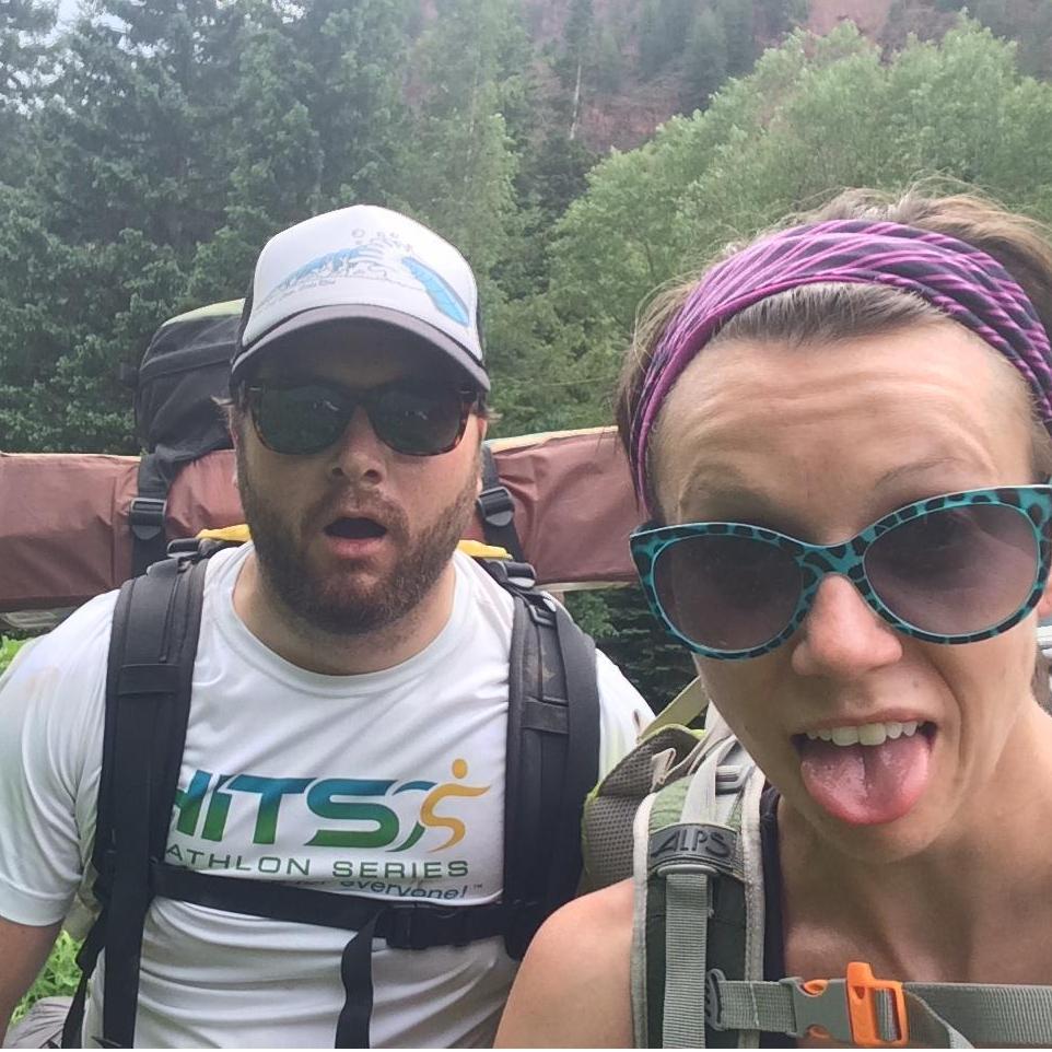 Our first backpacking adventure to Conundrum Hot Springs, when we quickly realized that we packed WAY TOO MUCH!