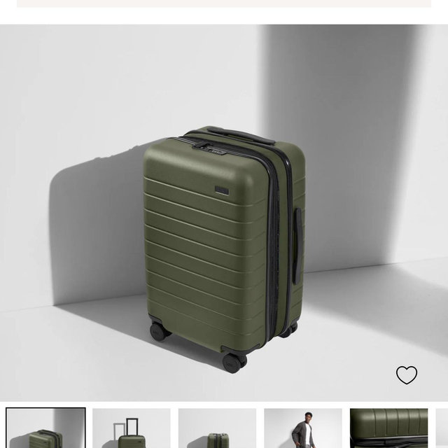 The Carry-On Flex in Olive Green