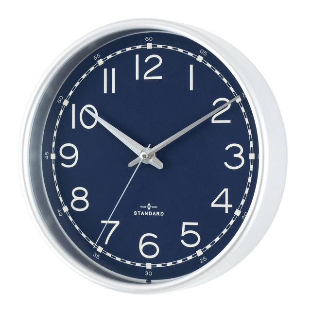 10" Wall Clock Navy - Threshold™