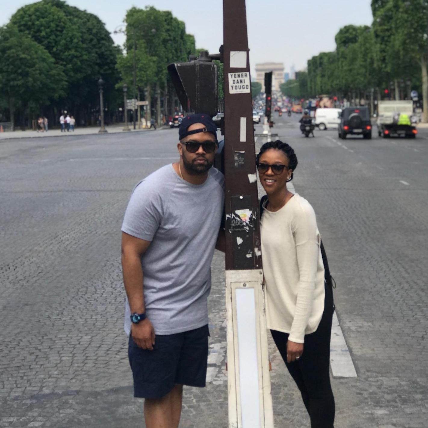 Lamont: Let's take a picture right here!
Candace: In the middle of the busiest street in Paris?
Marcus: Say no more!