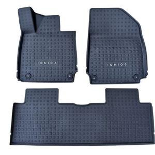 2023-2025 Hyundai Ioniq 6 All-Weather Floor Mats (IQ6002)