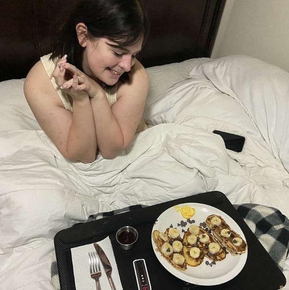 Max made me birthday breakfast for the first time - 2022