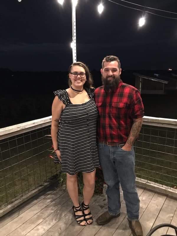 Our “date night” pictures before I knew the surprise!🖤