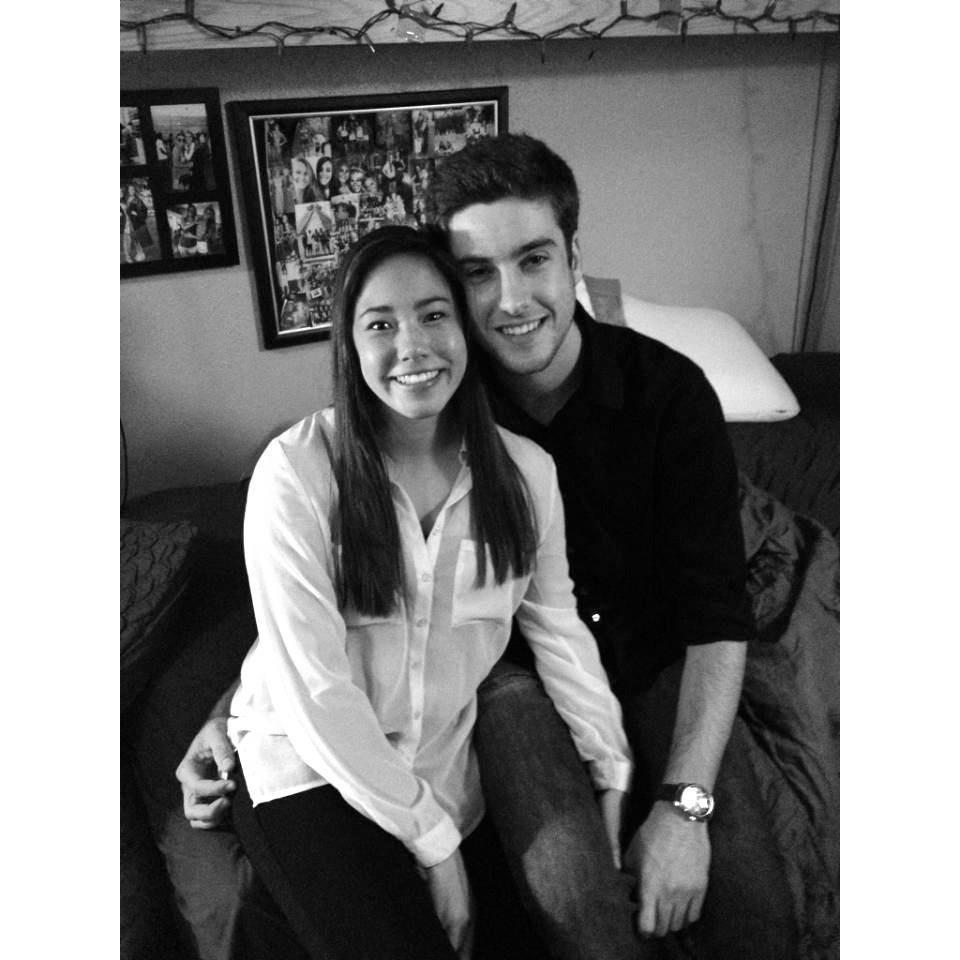 Our first picture together 2012