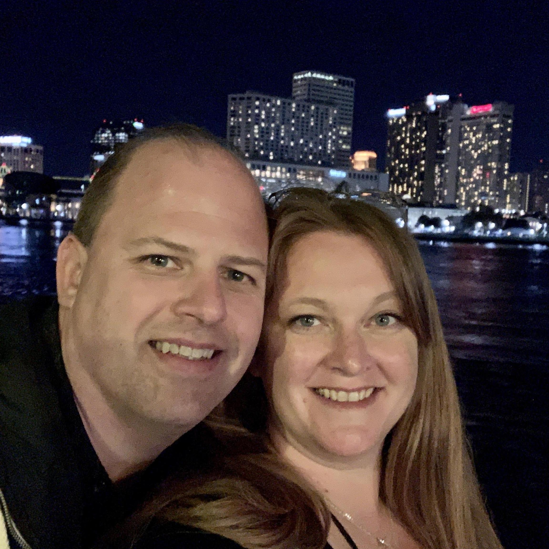 River cruise in New Orleans.