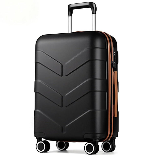 TILYMOL Hardside Carry On Luggage 22x14x9 Airline Approved with Spinner Wheels, Lightweight 20-inch Carry-On Suitcase for Men & Women, Black