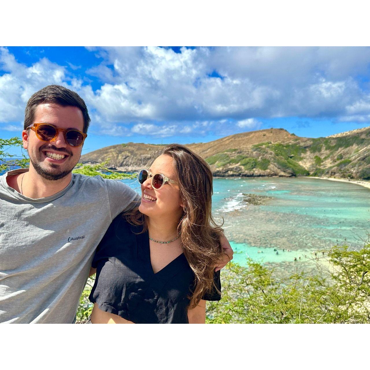We went to Hawaii during the MBA and it was one of the most special trips we have done together