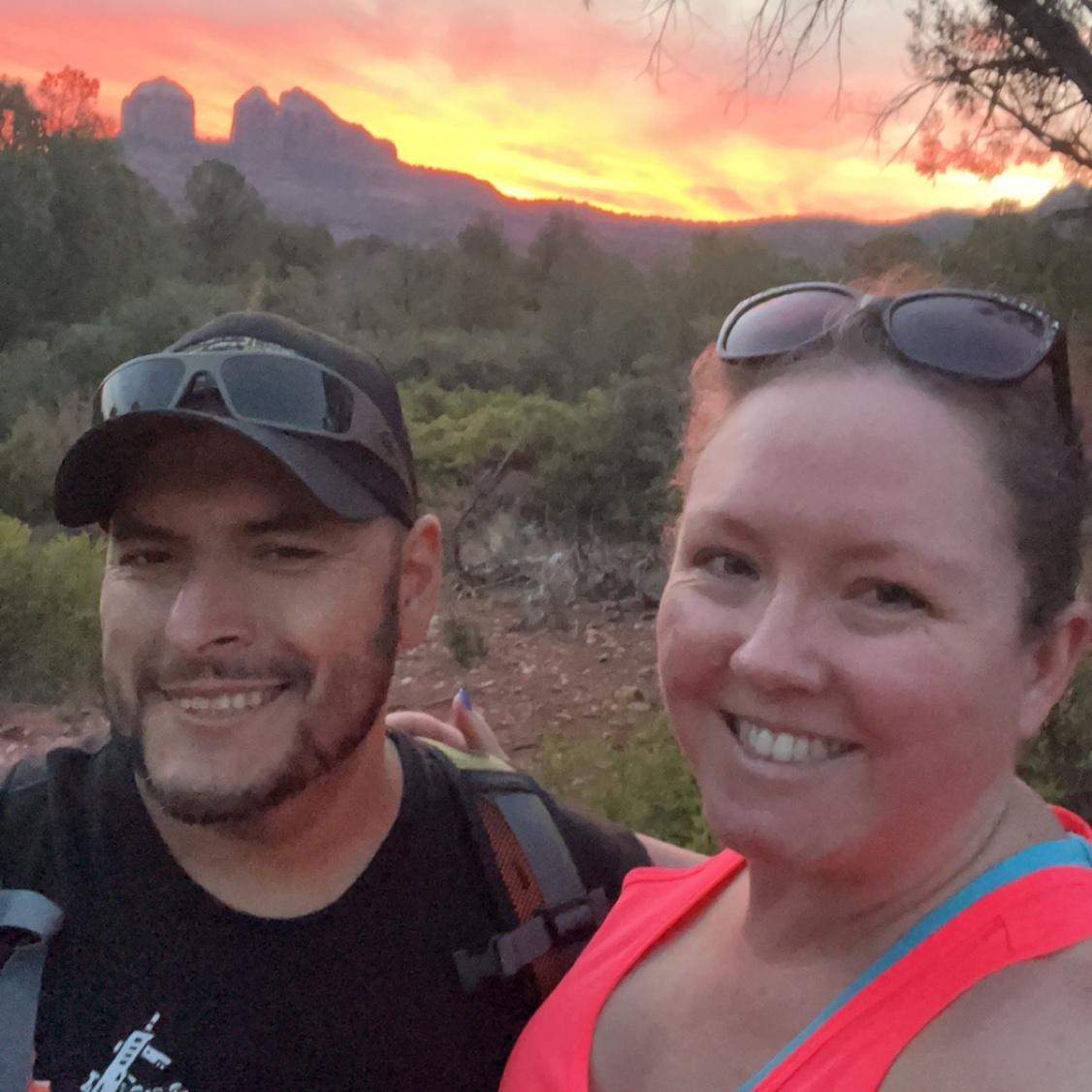 Our first hike in Sedona, AZ, October 2023