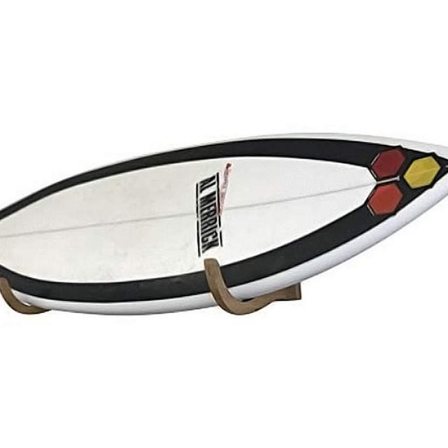 COR Surf Surfboard Wall Rack for Longboards and Shortboards | Beautiful Wood Wall Display Mount Works Indoor and Outdoor